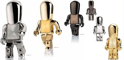 金属机器人（金色，银色）